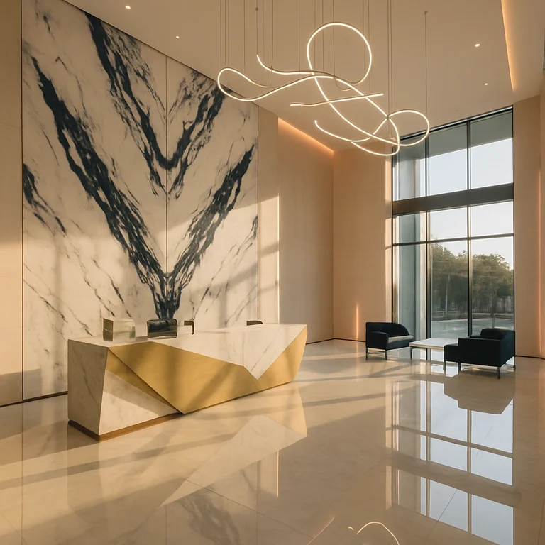 Contemporary business space using WipeSmith products